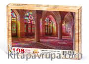 Nasır el-Mülk Camii - Şiraz Ahşap Puzzle 108 Parça (DI04-C)
