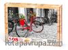 Kırmızı Bisiklet Ahşap Puzzle 108 Parça (TT02-C)