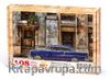 Havana Sokağı  ve Mavi Plymouth Ahşap Puzzle 108 Parça (TT03-C)