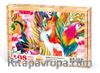 Renkli Papağanlar Ahşap Puzzle 108 Parça (HV05-C)