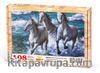 Deniz Kenarında Atlar Ahşap Puzzle 108 Parça (HV07-C)