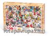 Kitap Kolaj Ahşap Puzzle 108 Parça (KT07-C)