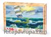 Yelkenli ve Deniz Ahşap Puzzle 108 Parça (MZ01-C)