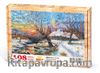 Kış ve Köy Ahşap Puzzle 108 Parça (MZ03-C)