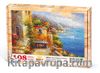 Liman Manzarası Yunanistan Ahşap Puzzle 108 Parça (UK02-C)