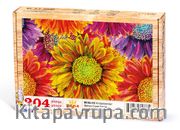 Krizantemler Ahşap Puzzle 204 Parça (BC02-CC)