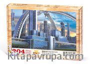 Fütüristik Şehir Ahşap Puzzle 204 Parça (BK02-CC)