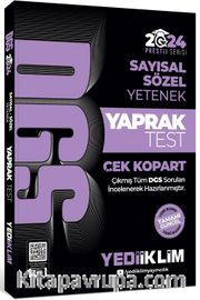 2024 DGS Sayısal-Sözel Yetenek Çek Kopart Yaprak Test