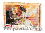 Piyanist Ahşap Puzzle 204 Parça (DM04-CC)
