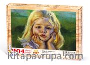 Sevimli Kız Ahşap Puzzle 204 Parça (CK04-CC)