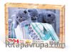 Minik Kediler Ahşap Puzzle 204 Parça (HV04-CC)
