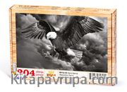 Kara Kartal Ahşap Puzzle 204 Parça (HV12-CC)