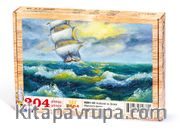 Yelkenli ve Deniz Ahşap Puzzle 204 Parça (MZ01-CC)