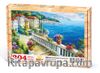 Sahil Kasabası / Tırabzanlı Yol Ahşap Puzzle 204 Parça (MZ06-CC)