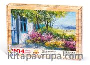 Mavi Pencere Ahşap Puzzle 204 Parça (MZ07-CC)