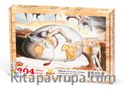Yeni Bir Adamın Doğuşu / Salvador Dali Ahşap Puzzle 204 Parça (KR06-CC)