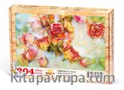 Kuru Güller Ahşap Puzzle 204 Parça (NT02-CC)