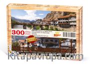 Amasya Evleri ve Yeşilırmak Amasya Ahşap Puzzle 300 Parça (SY07-CCC)