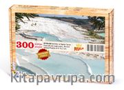 Pamukkale Kaplıcaları Denizli Ahşap Puzzle 300 Parça (SY18-CCC)