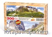 Dağ Yolu Dolomitler - İtalya Ahşap Puzzle 300 Parça (UK04-CCC)