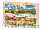 San Gimignano Toskana - İtalya Ahşap Puzzle 300 Parça (UK09-CCC)
