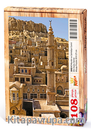 Mardin ve Şehidiye Camii Ahşap Puzzle 108 Parça (DI02-C)