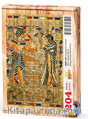Tutankamon Sunuş Ahşap Puzzle 204 Parça (MS01-CC)