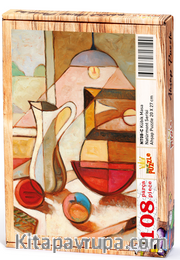 Kübik Masa Ahşap Puzzle 108 Parça (NT08-C)