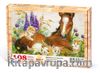 Tay ve Kedicikler Ahşap Puzzle 108 Parça (HV27-C)