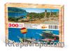 Kameriye Adası ve Manastır kalıntıları Muğla Ahşap Puzzle 300 Parça (SY08-CCC)