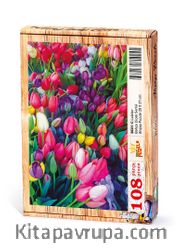 Laleler Ahşap Puzzle 108 Parça (BC01-C)