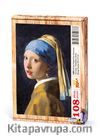 İnci Küpeli Kız /Johannes Vermeer Ahşap Puzzle 108 Parça (KR01-C)