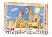 Truva Askeri Ahşap Puzzle 204 Adet (CK07-CC)