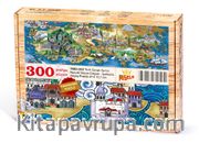 Nasuhi Hasan Çolpan - İpekyolu Ahşap Puzzle 300 Parça (TS02-CCC)