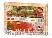 Panter Bukalemun Ahşap Puzzle 300 Parça (HV12-CCC)