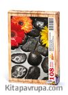 Zen Taşları ve Çiçekler  Ahşap Puzzle 108 Parça (BC03-C)