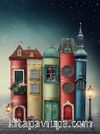 Fantastik Kitap Evler Ahşap Puzzle 204 Parça (KT01-CC)