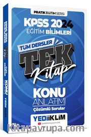 2024 KPSS Pratik Eğitim Serisi Tüm Dersler Eğitim Bilimleri Tek Kitap Konu Anlatımı (Soru İlaveli)