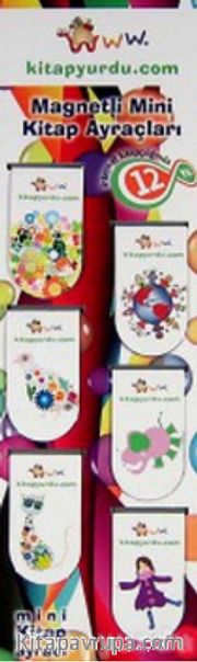 Magnetli Mini Kitap Ayraçları / Çocuk Temalı