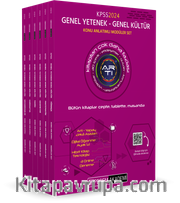 2024 KPSS Genel Yetenek Genel Kültür Konu Anlatımlı Modüler Set (6 Kitap)