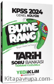 2024 KPSS Genel Kültür Bumerang Tarih Tamamı Çözümlü Soru Bankası 