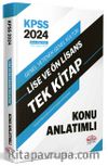 2024 KPSS Lise ve Ön Lisans Tek Kitap Konu Anlatımlı 