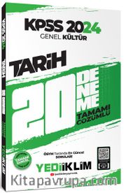 2024 KPSS Genel Kültür Tarih Tamamı Çözümlü 20 Deneme