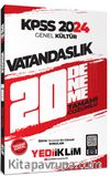 2024 KPSS Genel Kültür Vatandaşlık Tamamı Çözümlü 20 Deneme