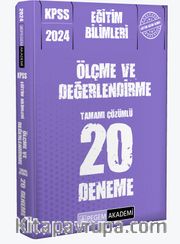 2024 KPSS Eğitim Bilimleri Ölçme ve Değerlendirme 20 Deneme