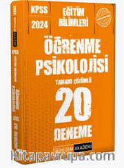 2024 KPSS Eğitim Bilimleri Öğrenme Psikolojisi 20 Deneme