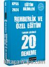 2024 KPSS Eğitim Bilimleri Rehberlik ve Özel Eğitim 20 Deneme