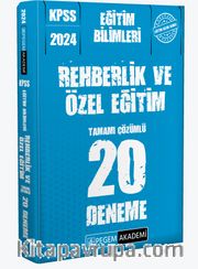 2024 KPSS Eğitim Bilimleri Rehberlik ve Özel Eğitim 20 Deneme