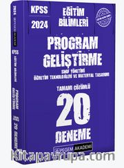 2024 KPSS Eğitim Bilimleri Program Geliştirme 20 Deneme