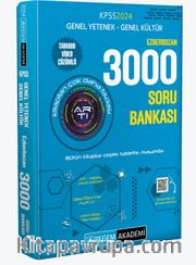 2024 KPSS Genel Yetenek Genel Kültür Ezberbozan 3000 Soru Bankası